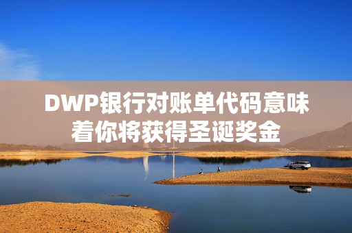 DWP银行对账单代码意味着你将获得圣诞奖金