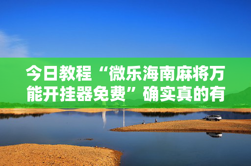 今日教程“微乐海南麻将万能开挂器免费”确实真的有挂