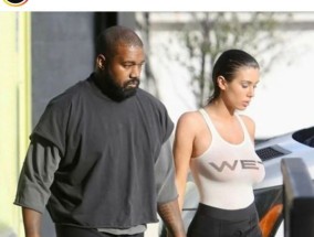 Bianca Censori和North West与Kanye West一起享受家庭电影之旅