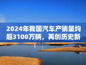 2024年我国汽车产销量均超3100万辆，再创历史新高