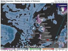 英国天气：随着冬季风暴的到来，英国将在几天内被大雪覆盖