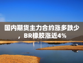 国内期货主力合约涨多跌少，BR橡胶涨近4%