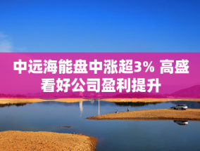 中远海能盘中涨超3% 高盛看好公司盈利提升