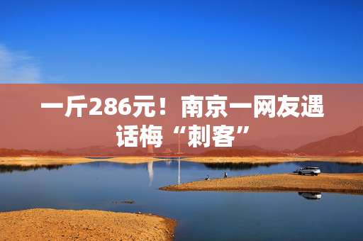 一斤286元！南京一网友遇话梅“刺客”